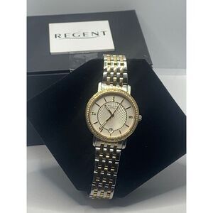Regent 30534191 Women's Stainless Steel Analog Dial Quartz Genuine Watch JD280